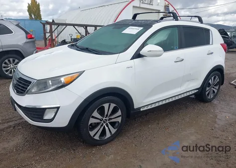 2013 Kia Sportage Ex z USA, uszkodzony, nr VIN KNDPCCA22D7530961